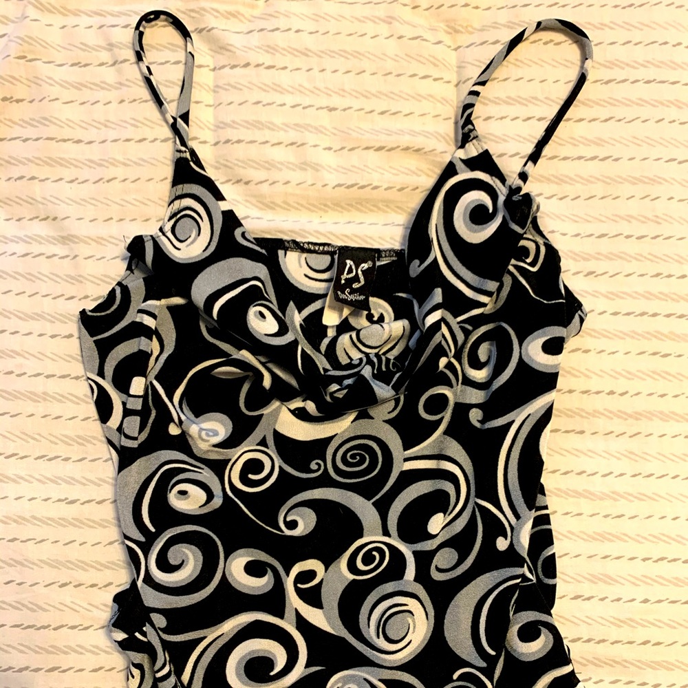 Y2K slinky tank top